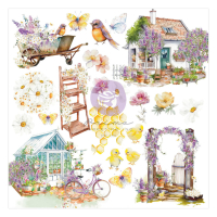 Prima Marketing In Full Bloom 12x12 Inch Paper Pad (668495)